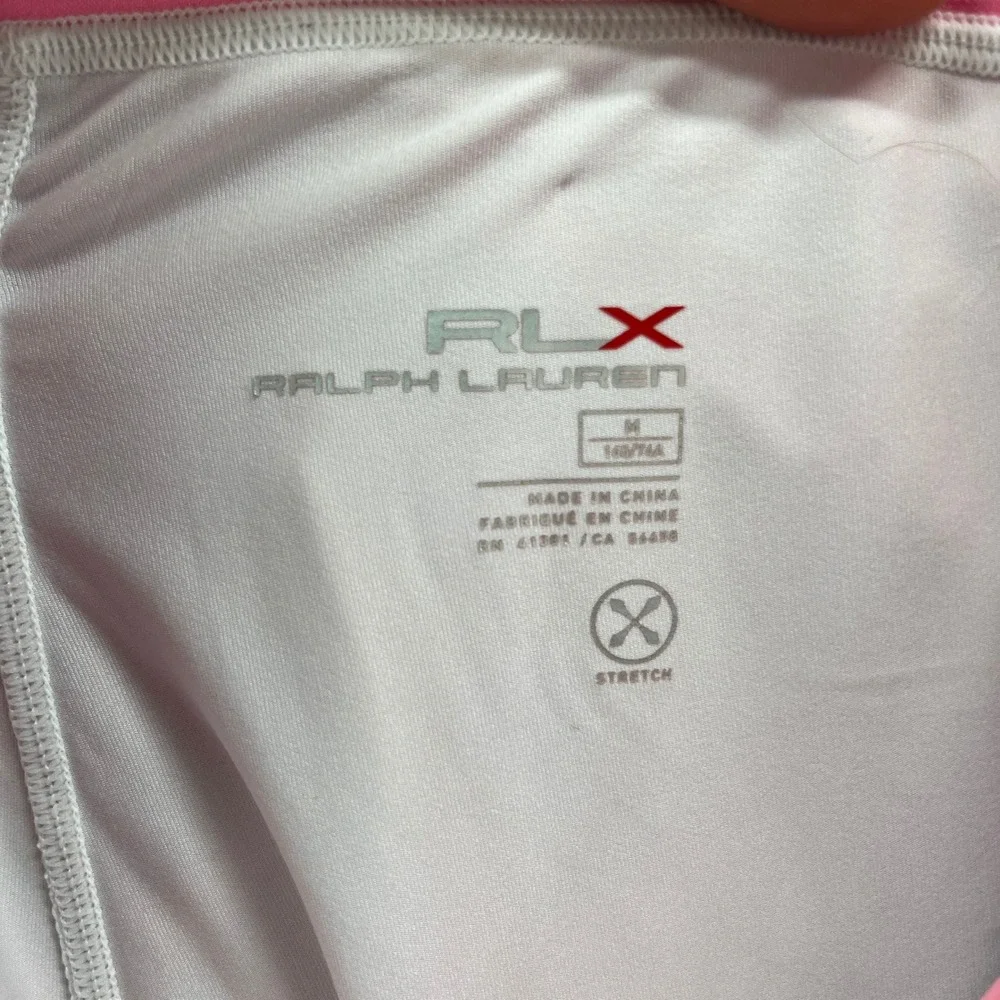 RLX Ralph Lauren Skort Womens Medium Pink Stretch Athletic Golf Tennis Skirt